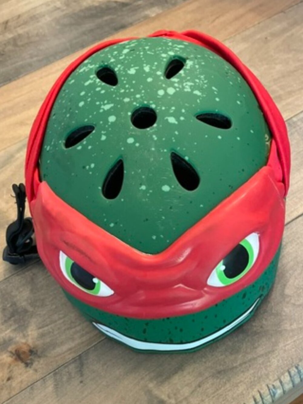 Youth Mutant Ninja Turtles Raphael Kids Helmet Kids small for ages 5 and up